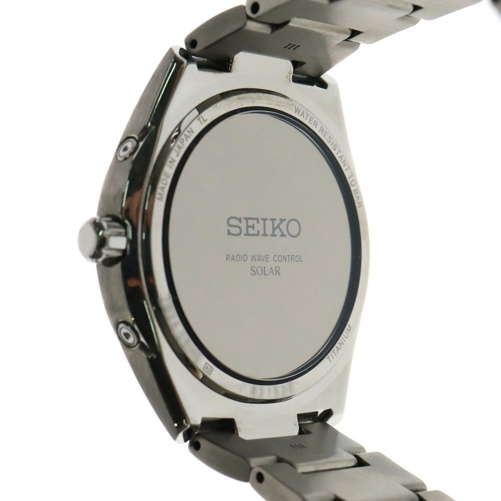 SEIKO セイコー ブライツ ソーラー電波7B24-0BH0 チタン デイト SEIKO セイコー ブライツ 腕時計 電波ソーラー デイト 7B24-0BH0