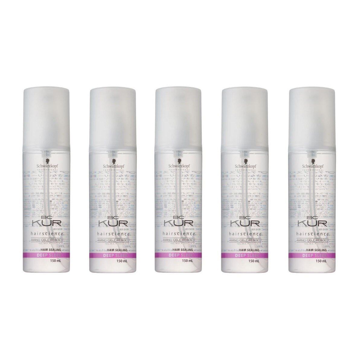 シュワルツコフ BC クア ヘアシーリング ディープ スリーク 150ml ×5セット 洗い流さないトリートメント