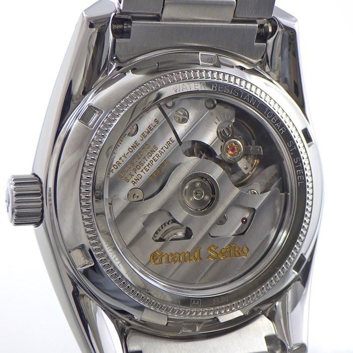 グランドセイコー Grand Seiko 腕時計 メカニカル SBGL005/9S67-00A0 3DAYS (72時間) マスターショップ限定モデル デイト 裏スケ パワーリザーブ表示 ブラック文字盤 SS 自動巻き 【箱・保付き】 【中古】 グランドセイコー Grand Seiko 腕時計 メカニカル SBGL005/9S67-00A0