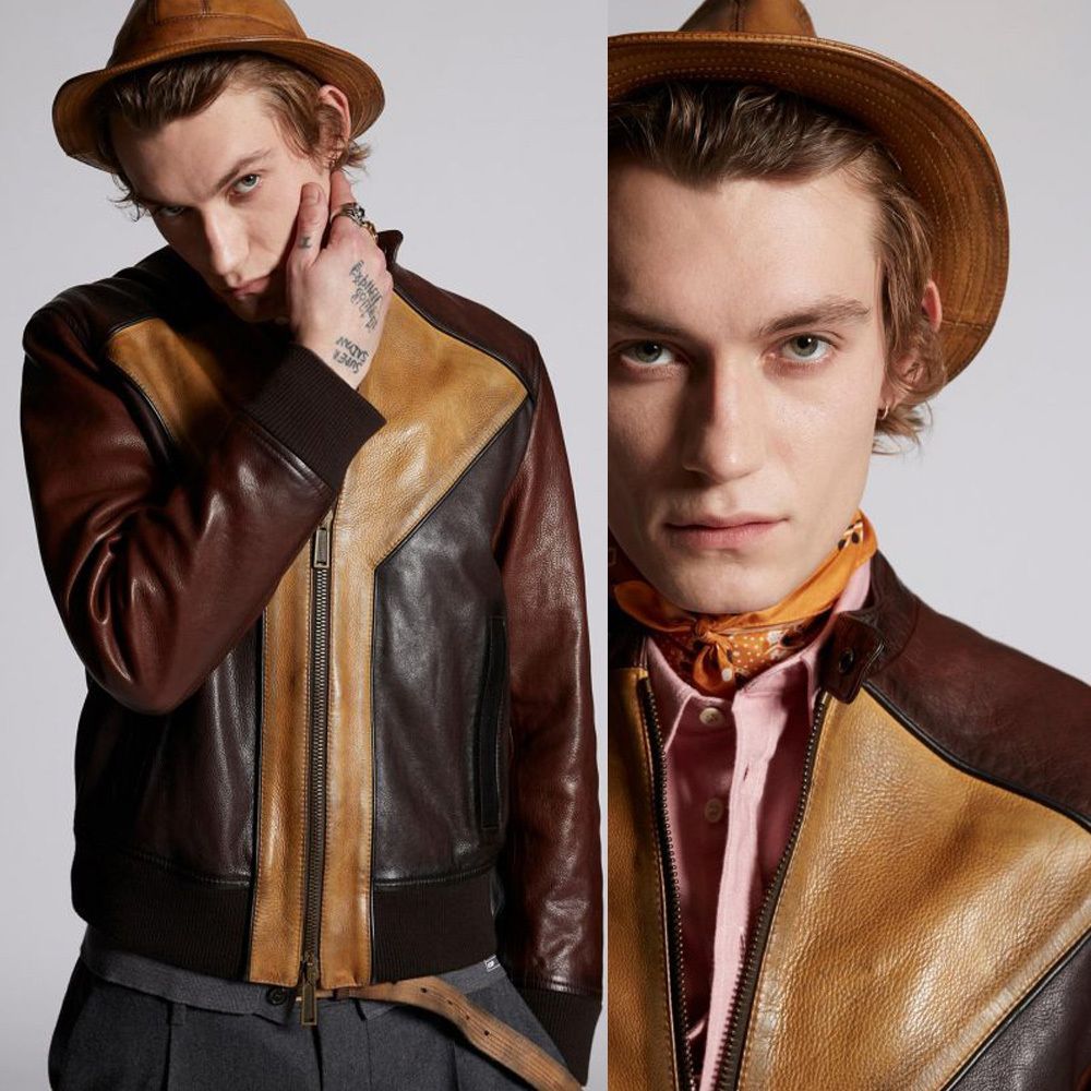 シングルレザージャケット52 XL