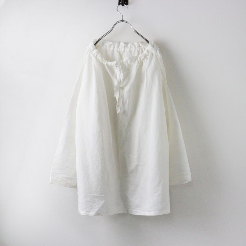 美品 2025SS今季 完売 ネストローブ nest Robe コットンリネンドロスト