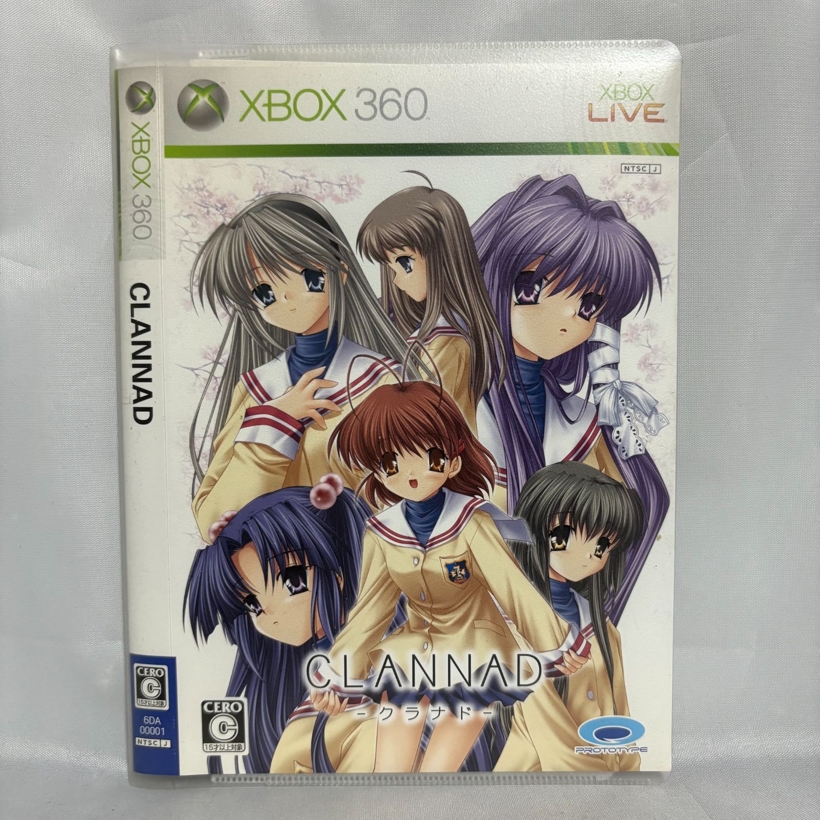 XBOX360 CLANNAD Clanad Xbox game software operation confirmed [pre]