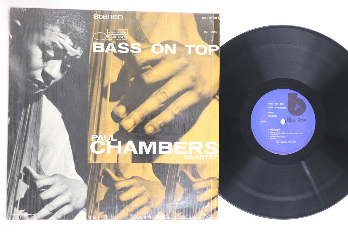 Chambers, 米LP Paul Chambers Quartet Bass On Top BST81569