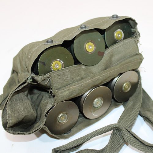 【新品】米軍放出品 40mm グレネードバンダリア　1個 US 40mmグレネード バンダリア 40mm空薬莢付き 米軍払い下げ品の