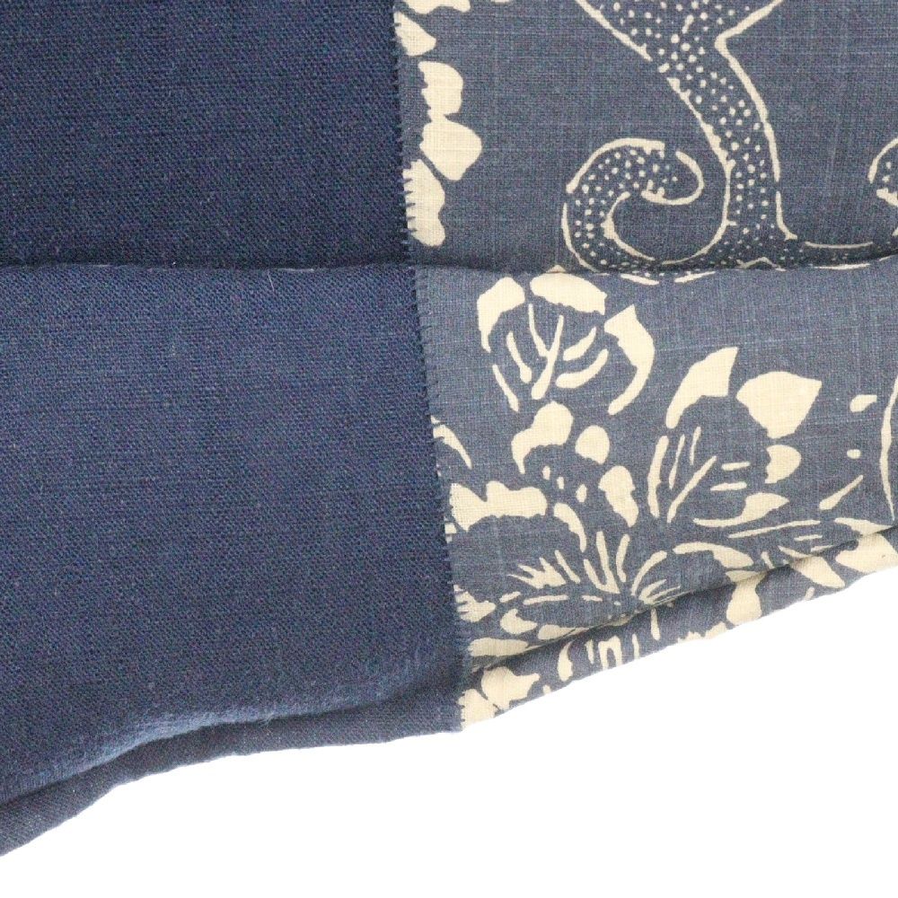 VISVIM ヴィスヴィム ICT KERCHIEF DOWN JKT KOFU INDIGO PATTERN カーチフ パッチワーク インディゴパターン ダウンジャケット ブルー/ネイビー 0220905013017 VISVIM (ヴィスヴィム) ICT KERCHIEF DOWN JKT KOFU INDIGO PATTERN