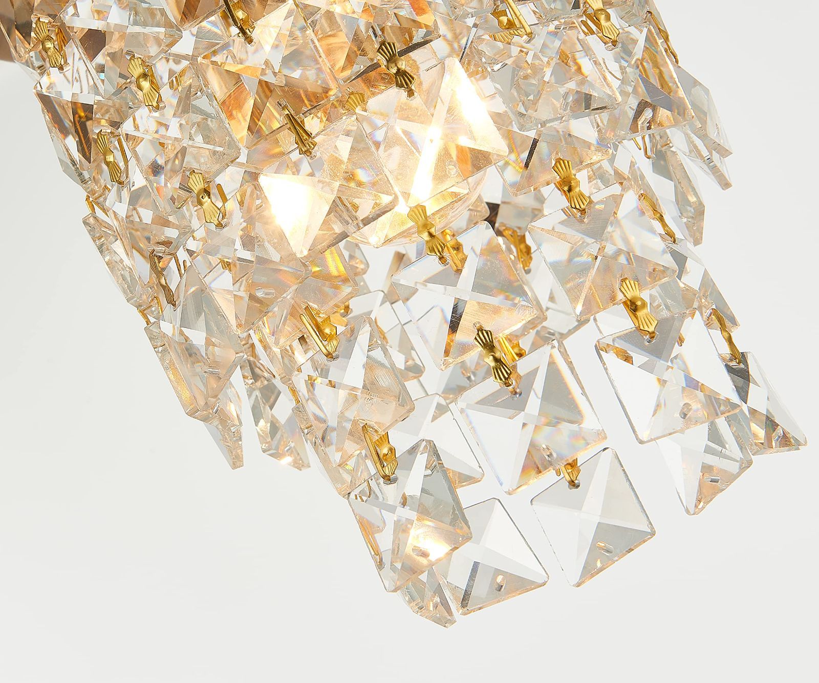 アンティーク おしゃれ レトロ ガラス クリスタル シーリングライト シャンデリア 天井照明 本物 かわいい ランプ ヨーロピアン クラシック 千飾 玄関 階段 リビングルーム ダイニングルーム 書斎 レストラン