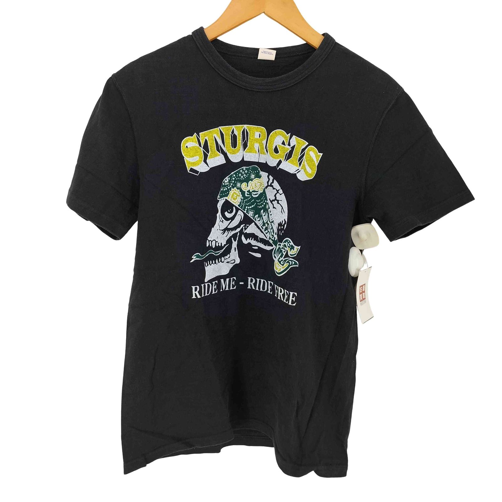 ザリアルマッコイズ BUCO TEE ENTHUSIAST ブラック (XL)