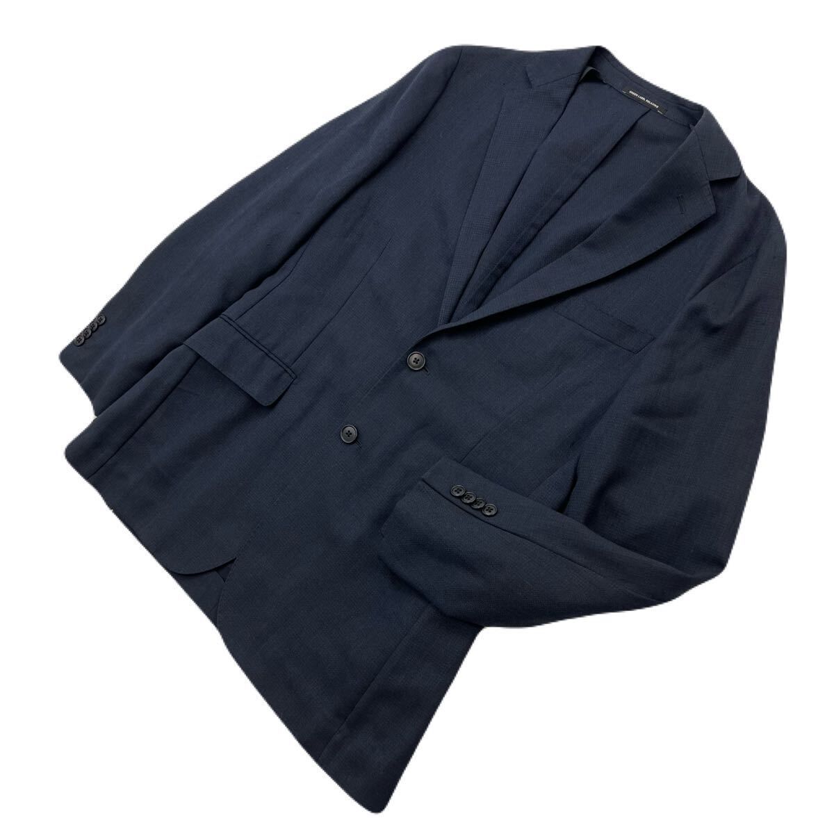 UNITED ARROWS」 テーラードジャケット 48 ネイビー メンズ UNITED 