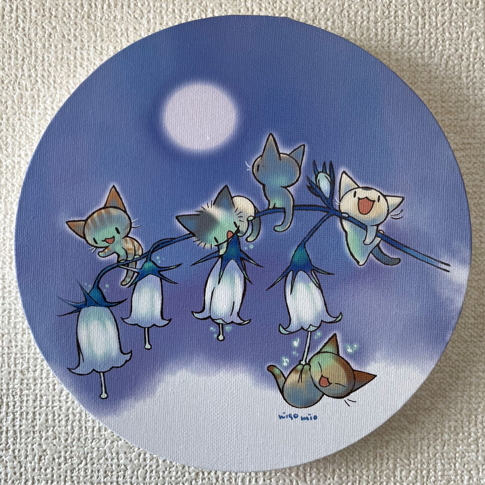 キャンバスアート つりがねにんじん ひごみお
