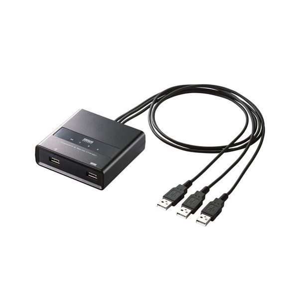 サンワサプライ キーボード マウス用パソコン切替器 3 1 SW-KM3UU