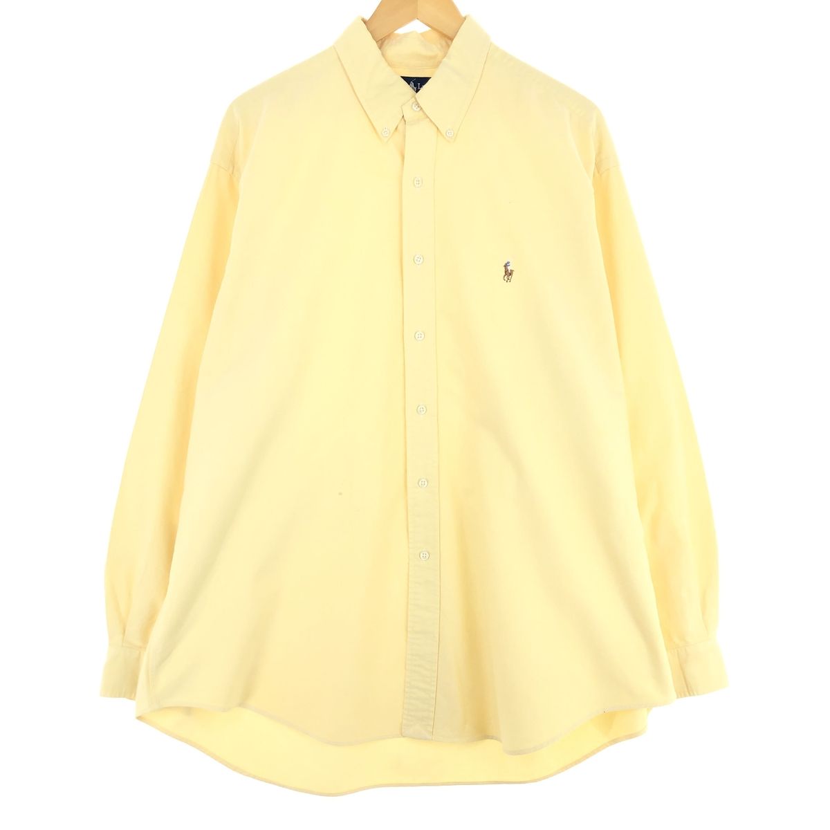 古着 ラルフローレン Ralph Lauren BLAKE 長袖 ボタンダウンシャツ メンズXL/eaa445801