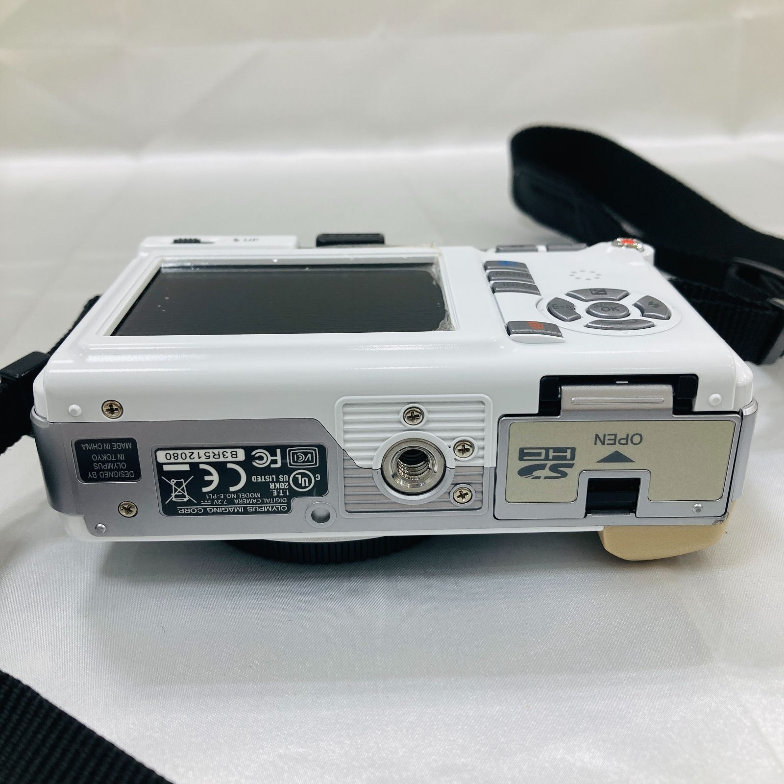 オリンパス ミラーレス OLYMPUS E-PL1s レンズキット ホワイト 中古
