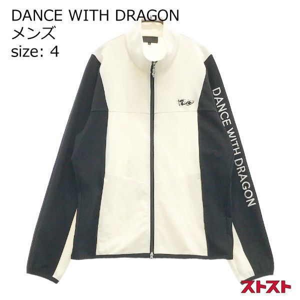 新品DANCE WITH DRAGON ジャケット ホワイト/ブラック　サイズ3 新品DANCE WITH DRAGON ジャケット ホワイト/ブラック サイズ3
