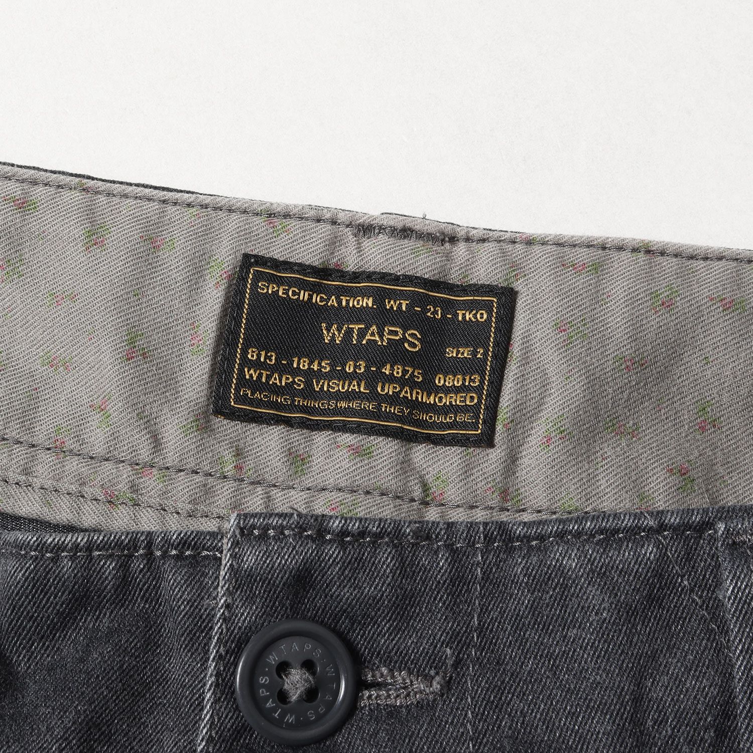 WTAPS ダブルタップス パンツ サイズ:M T/Cツイル スキニー ワーク