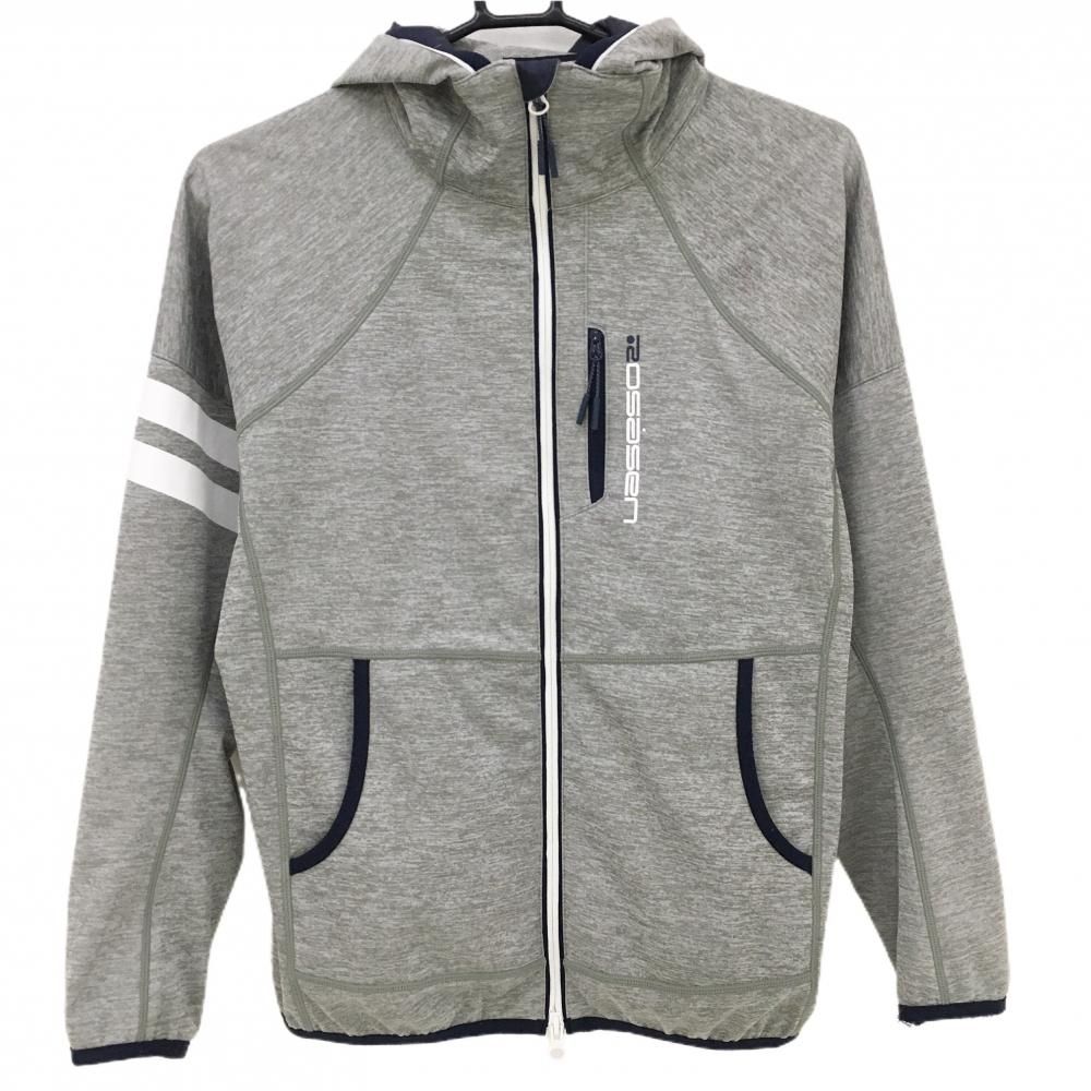 rosasen ボンバージャケット M ネイビー/グレー レディース ロサーセン