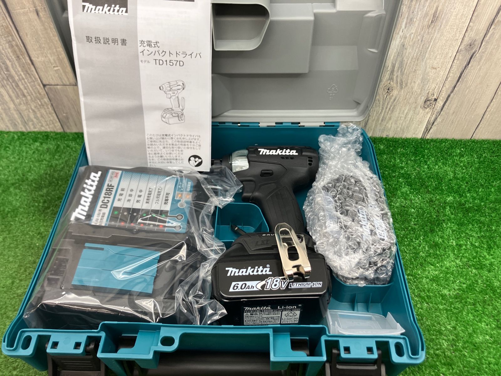 マキタmakita 18vコードレスインパクトドライバー TD157DRGXB ブラック 黒 アクトツール富山店 A