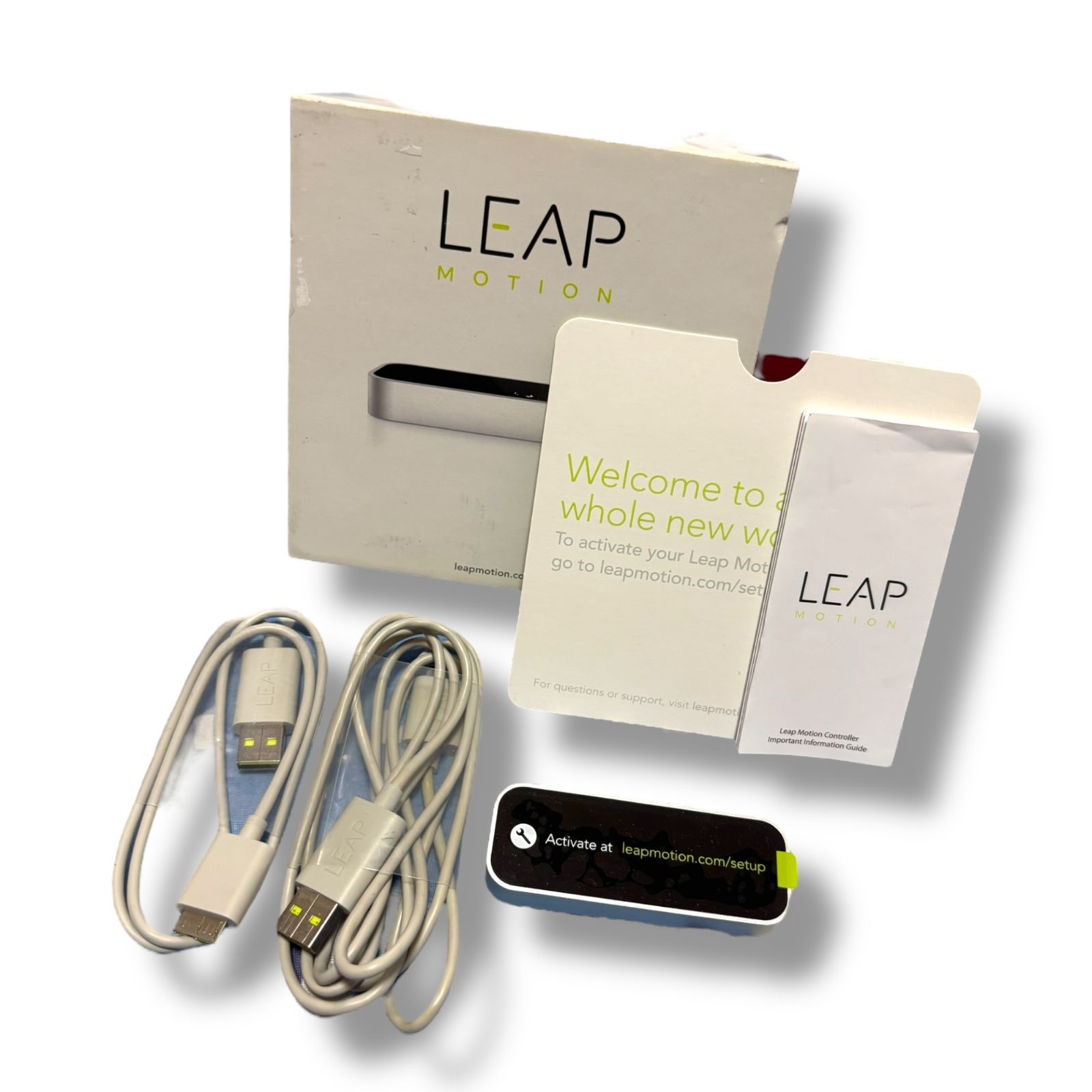 管理番号2891 正規代理店品 Leap Motion 小型モーションコントローラー 3Dモーション キャプチャー システム