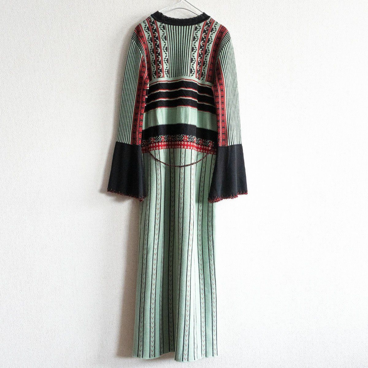 極美品】mame kurogouchi 【PEDICEL JAQUARD KNIT DRESS】ニット