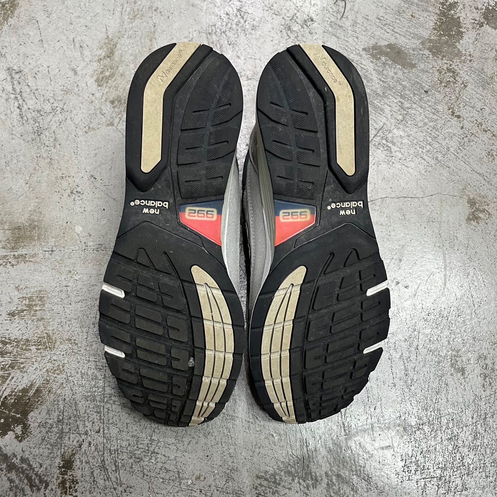 2020年製 New Balance 992 Gray スエード スニーカー ニューバランス