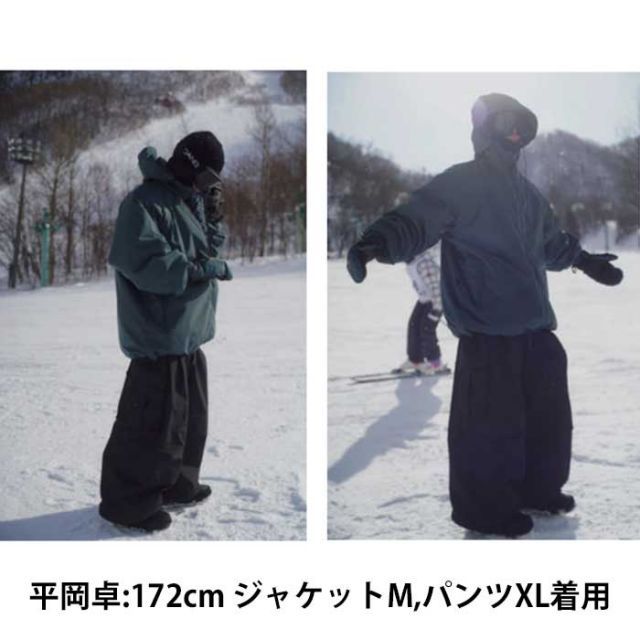 美品】Calm スノーボードウェア サイズL OLIVE 種類9：OLIVE/L 24-25