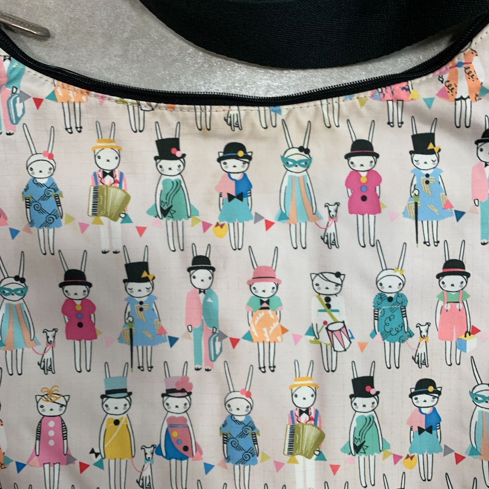 LeSportsac うさぎ柄 レスポートサック ショルダーバッグ