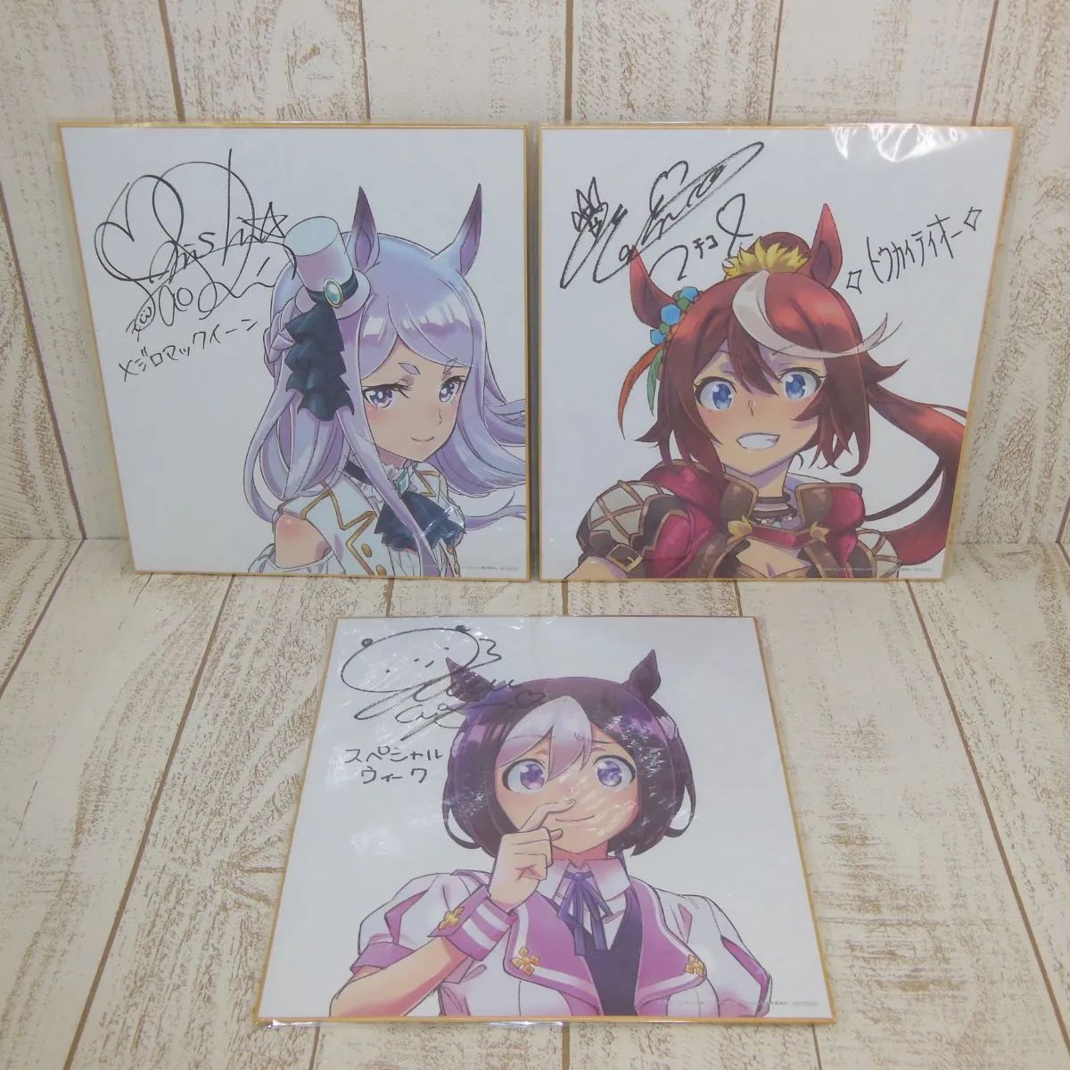 32 ウマ娘 プリティーダービー Season 2 購入特典サイン色紙 5枚セット 