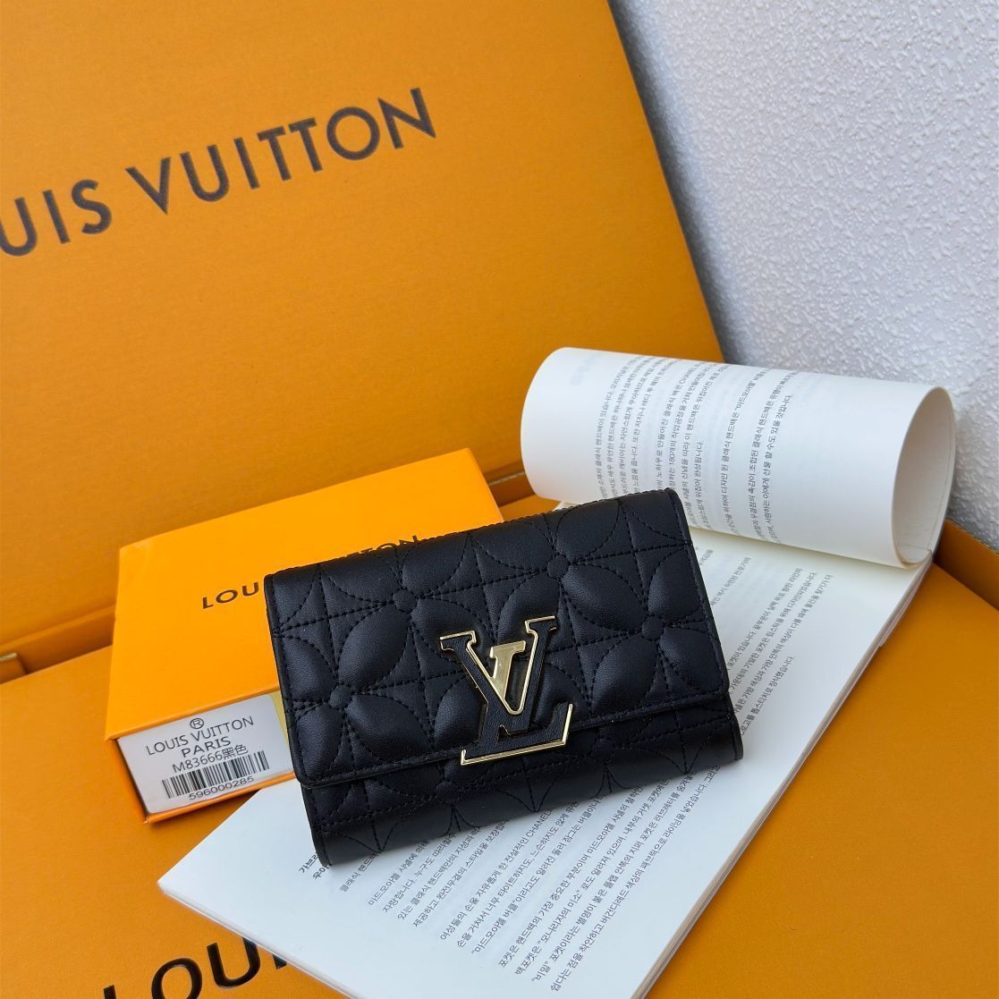 【すぐ届く/ナノモノグラム】Louis Vuitton 折りたたみ財布 今日特価】M83666 Nano No? ウォレット, モノグラム刺繍