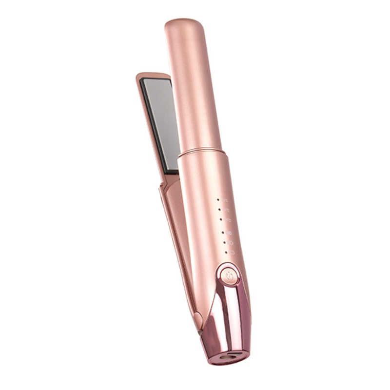 AGETUYA コードレス3ミニヘアアイロン 充電式 ピンク AG 0008 PK