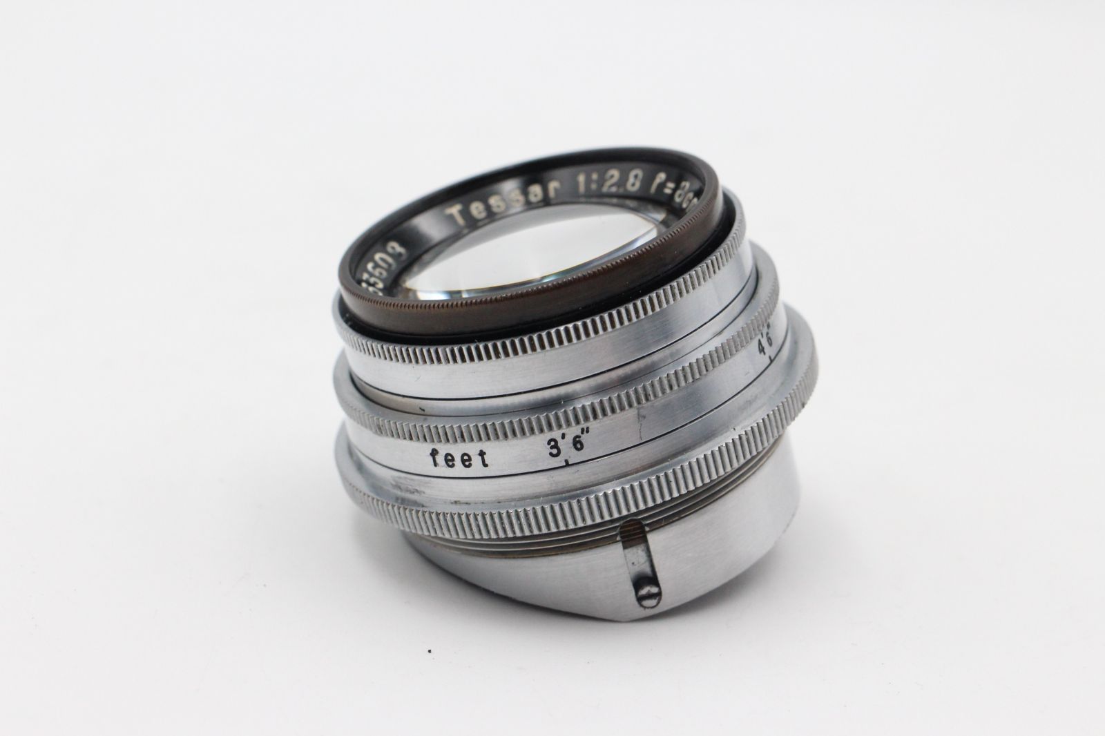 値下げ稀少Carl Zeiss Jena Tessar 8cm 80mm F2.8 for Reflex-Korelle