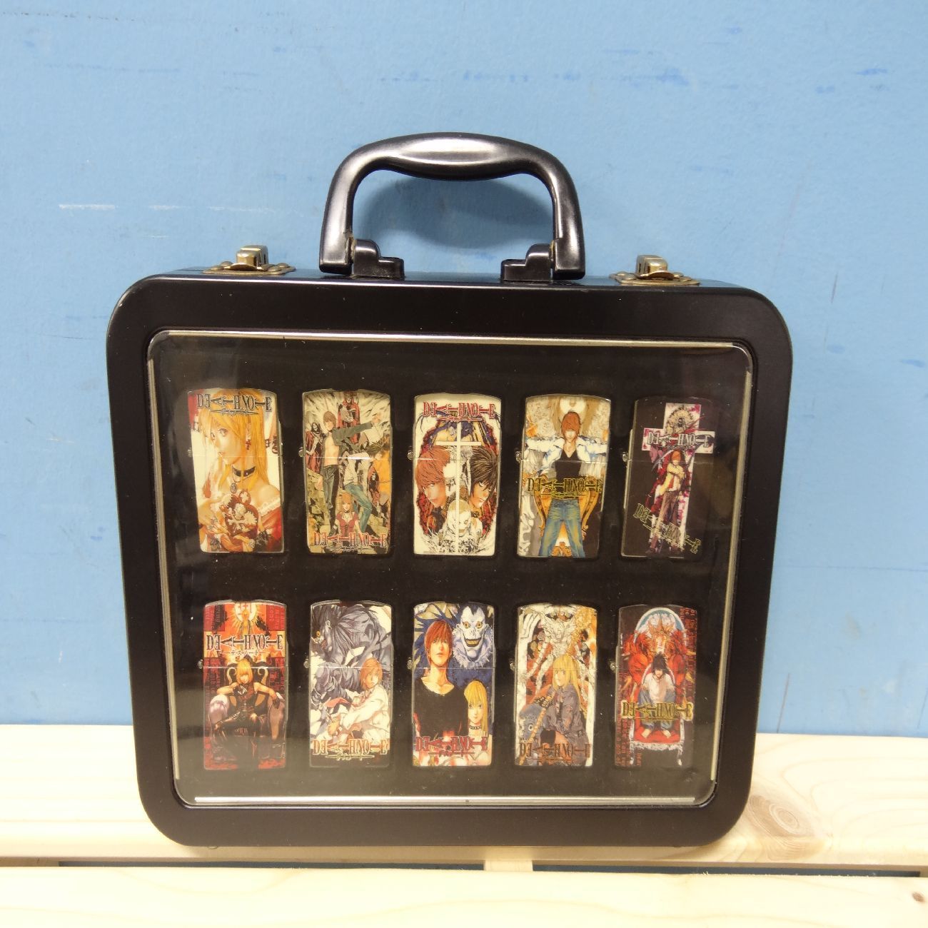 デスノート ZIPPO風 オイルライター 10個セット 表紙イラスト DEATHNOTE 本体美品