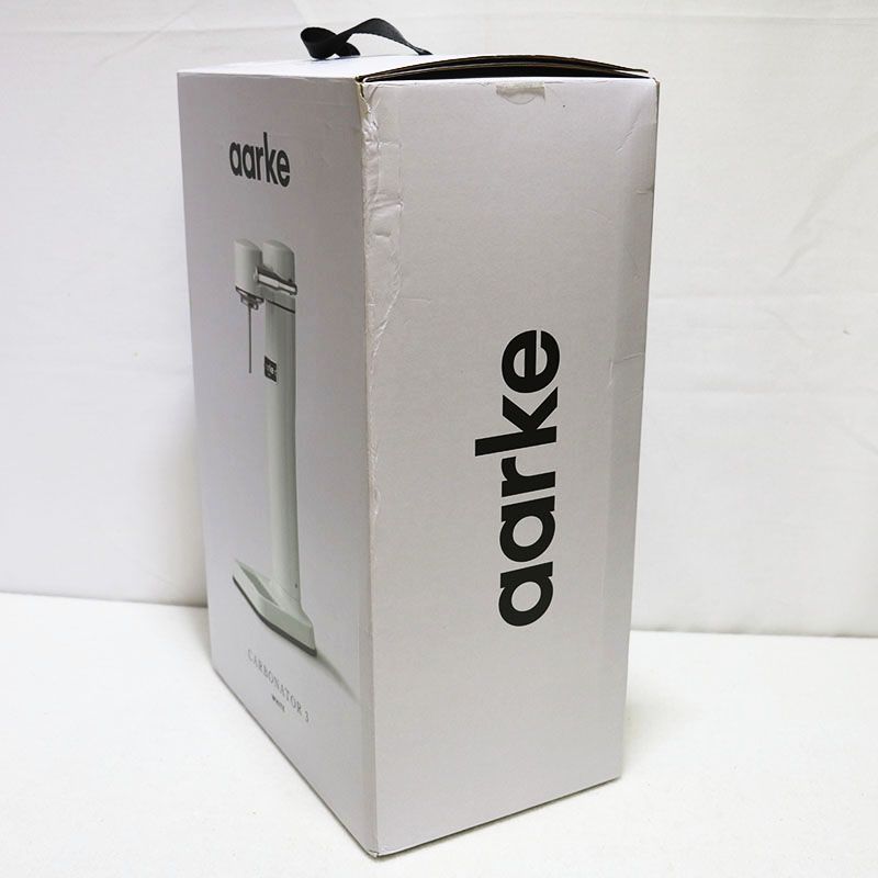 ♥ aarke アールケ CARBONATOR3 カーボネーター3 WHITE ホワイト 炭酸水マシン SR6-07-108