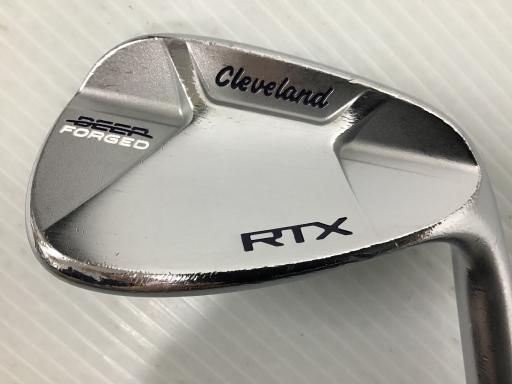 クリーブランド Cleveland RTX DEEP FORGED 48°|10° FULL ウェッジ WG リシャフト フレックスその他 メンズ 男性用 右利き 右用 Dランク ゴルフクラブ