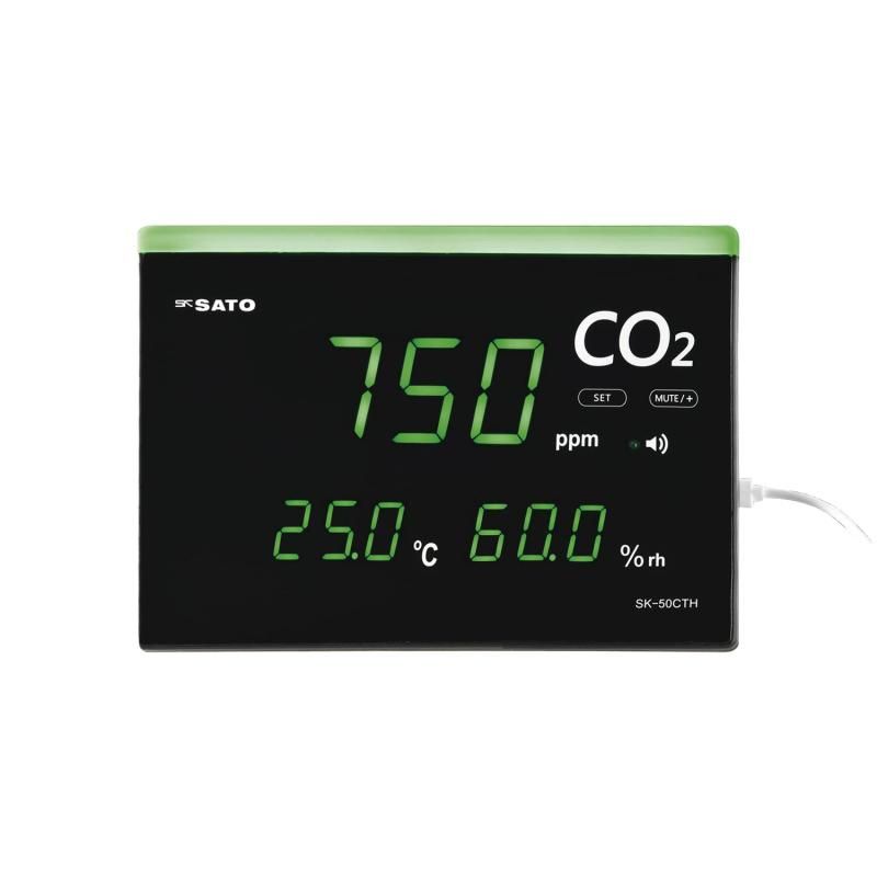 佐藤計量器製作所 快適ナビ CO2モニター SK-50CTH No.1737-00