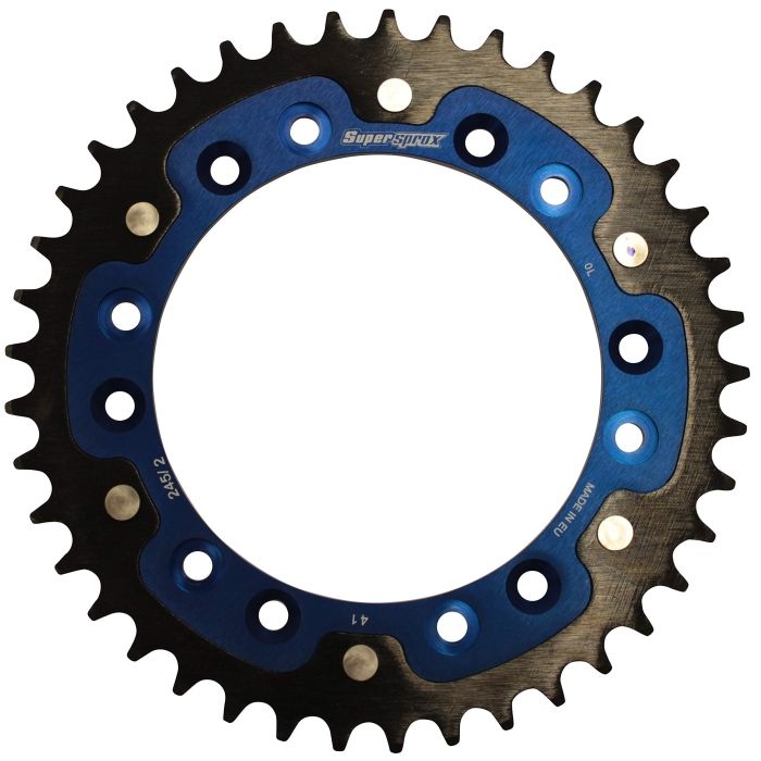 3営業日で発送 スーパースプロックス Supersprox SPX REAR STEALTH 245 2-41T BLU