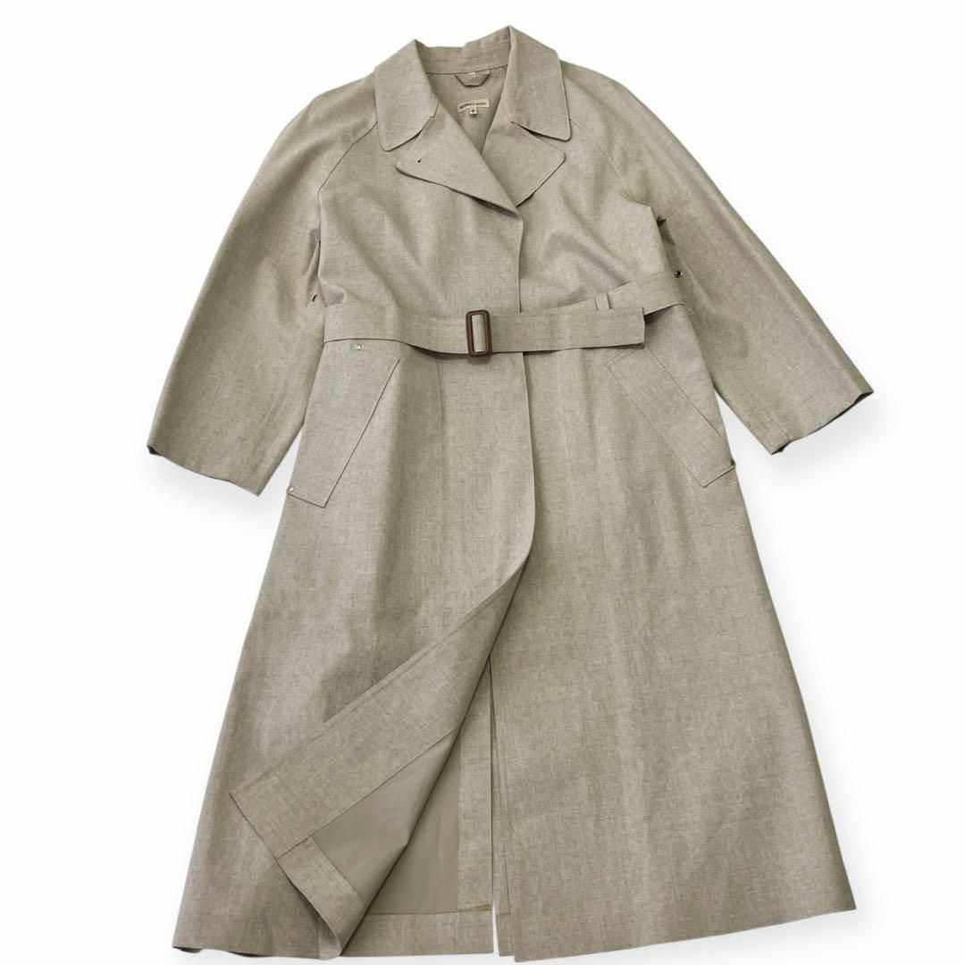 エルメス MACKINTOSH製 マルジェラ ゴム引き コート セリアボタン