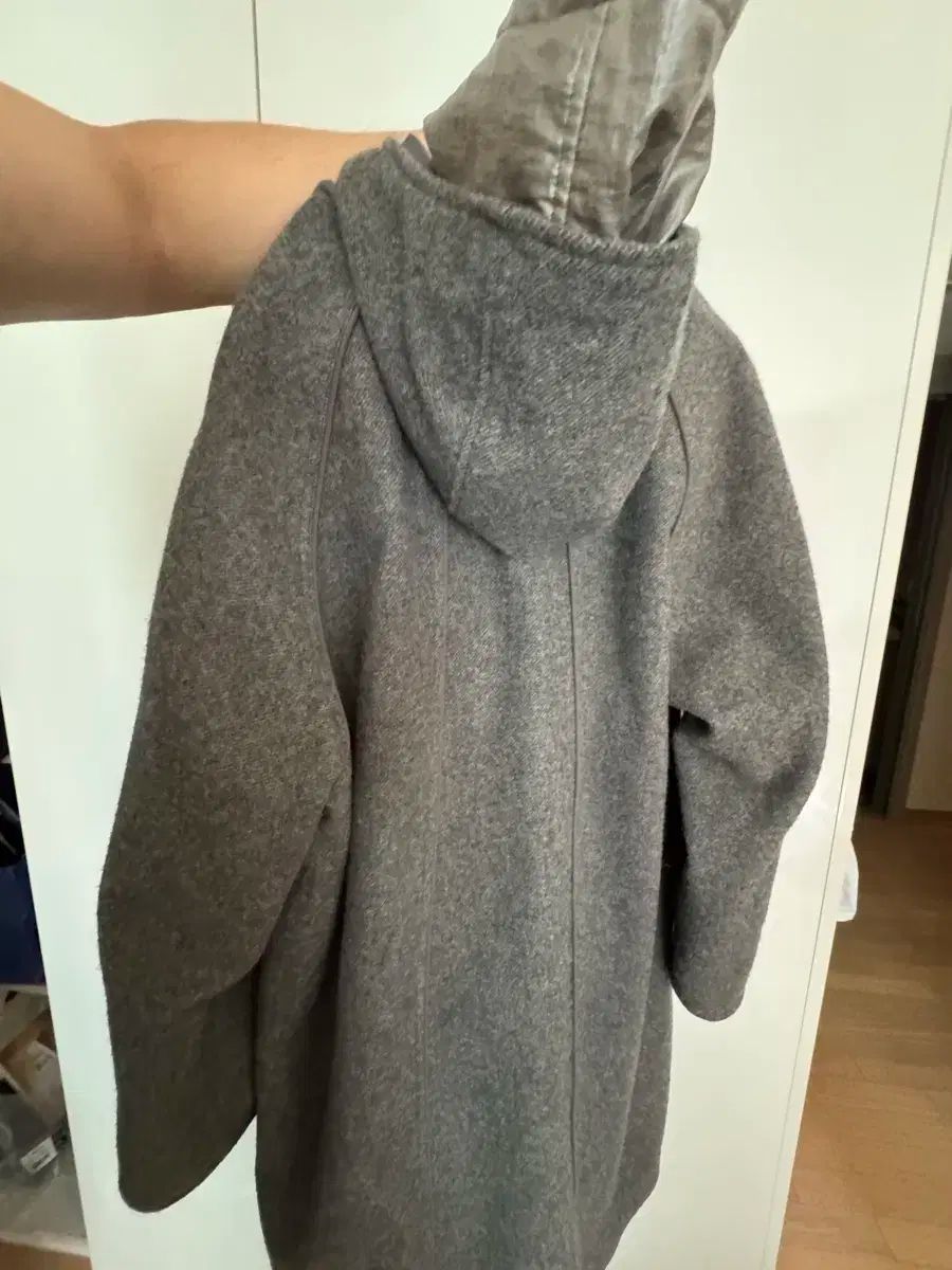 美品 ICB ダブルクロス ケープコート マント ポンチョ WoolRever