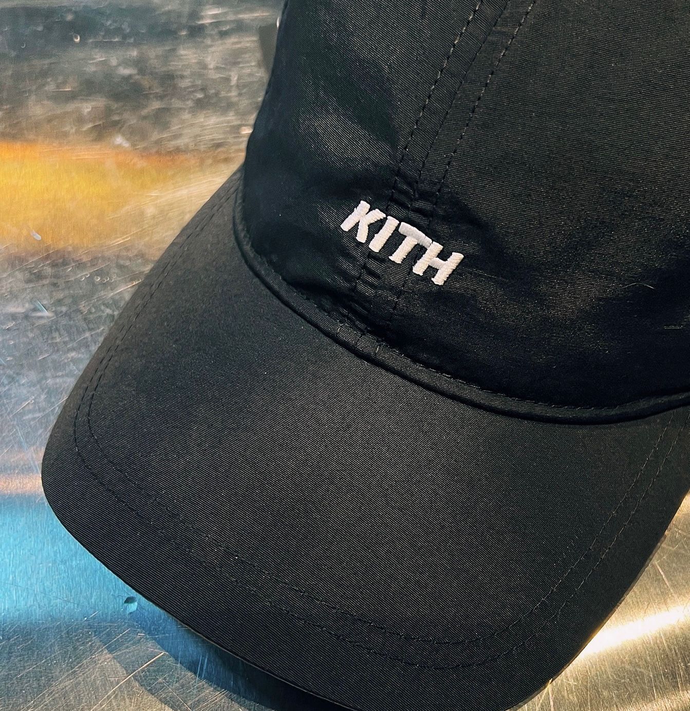 KITH キャップ　ブラック