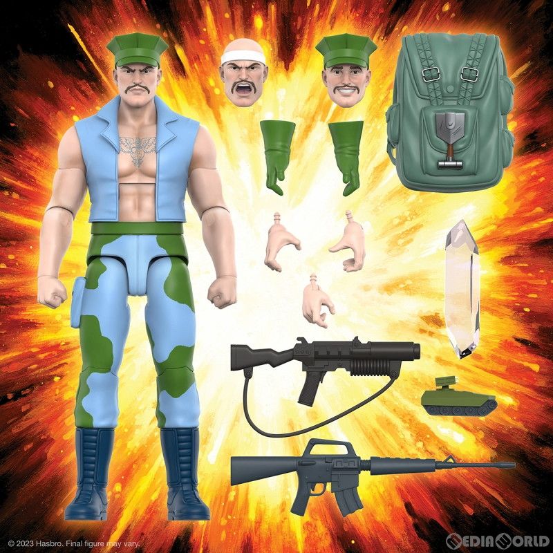 ガンホー G.I. JOE(G.I.ジョー) アルティメイト 7インチ アクションフィギュア スーパー7