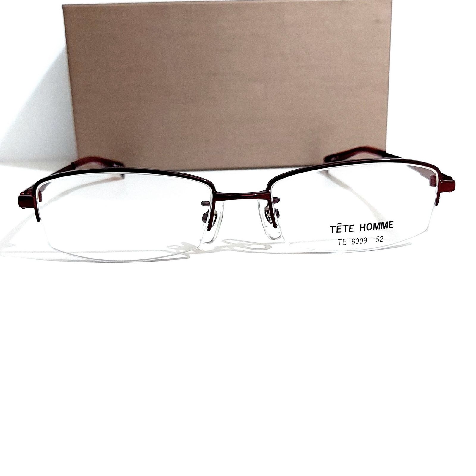 No.1876メガネ　TETE HOMME【度数入り込み価格】 No.1876+メガネ TETE HOMME【度数入り込み価格】 - メルカリ