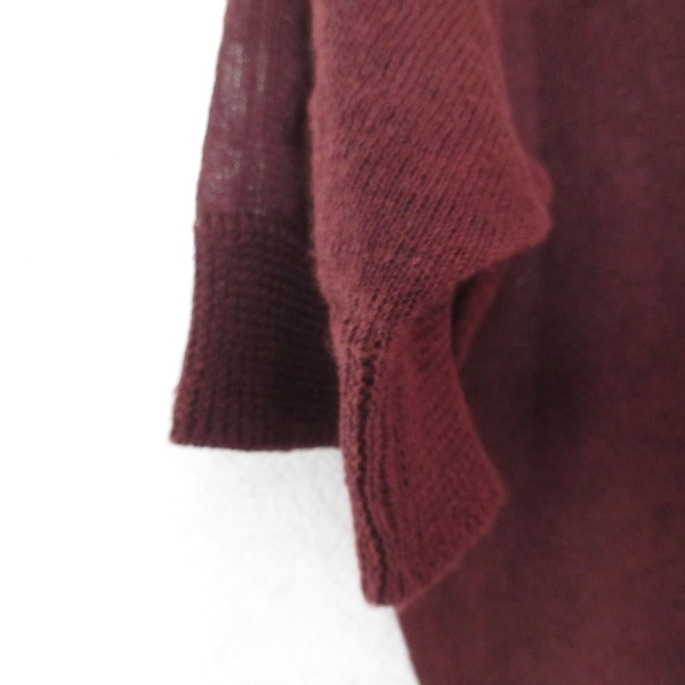美品　人気のマーガレットハウエル　ブラウン　ニット　wool 100% 英国製 WOOL CASHMERE | MARGARET HOWELL