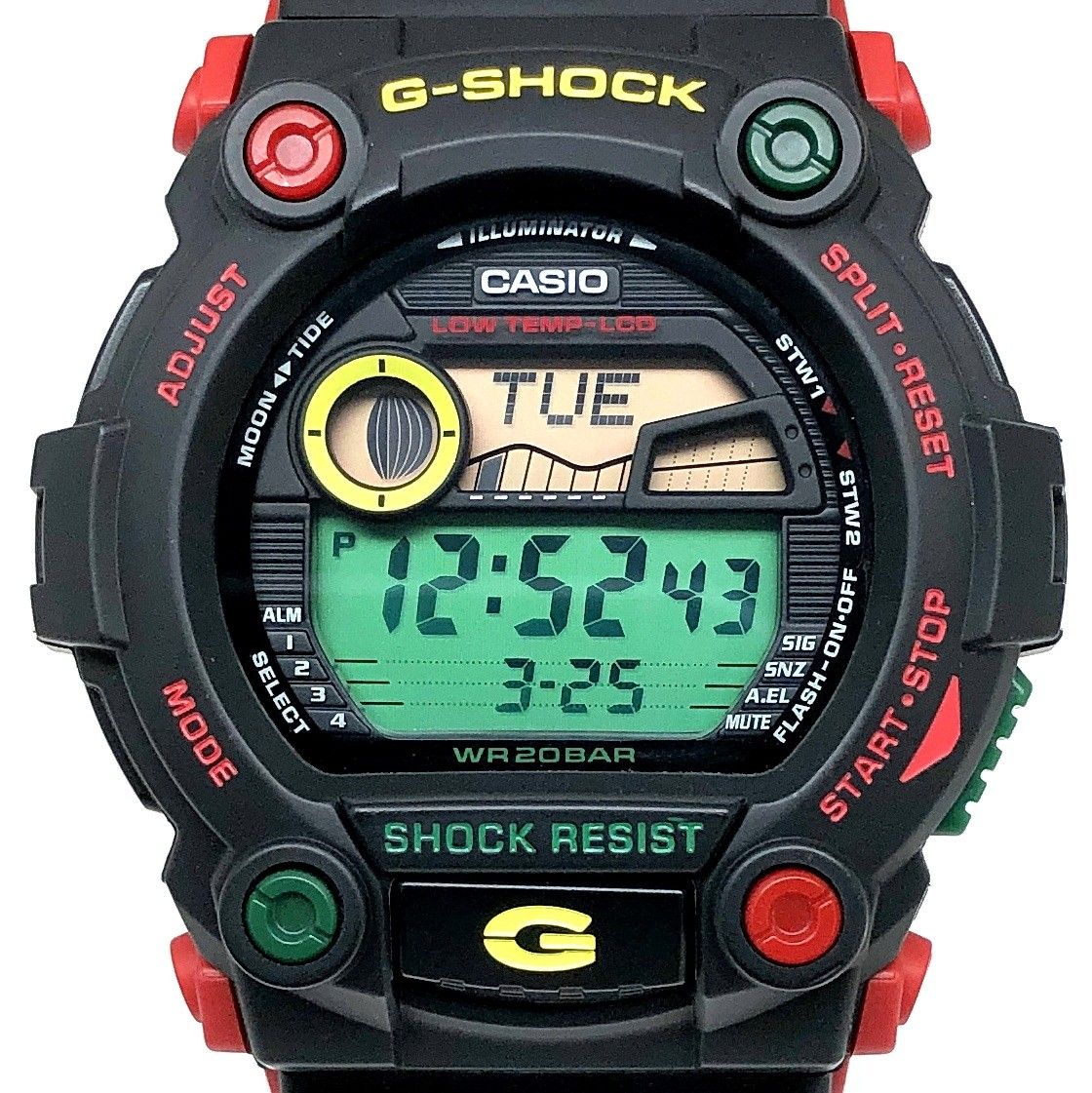 プレミア商品 CASIO G-SHOCK G-7900RF-1JF Rastafarian（ラスタファリ