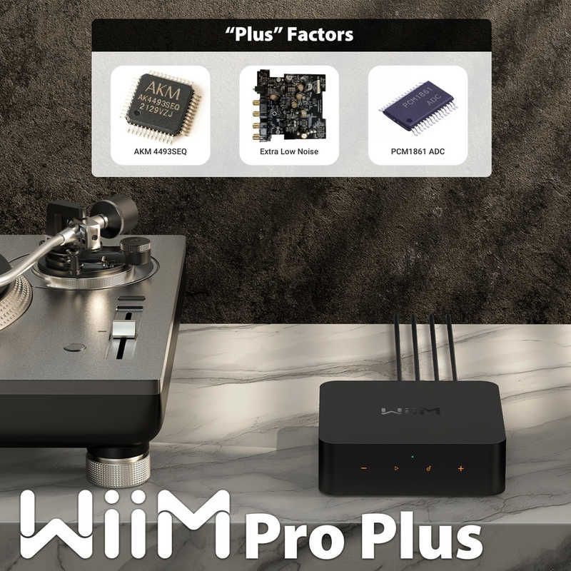 次世代マルチルームネットワークストリーマー WiiM