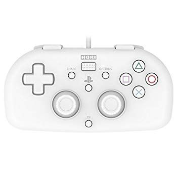 【中古】【SONYライセンス商品】ワイヤードコントローラーライト for PS4 ホワイト【PS4対応】 n5ksbvb