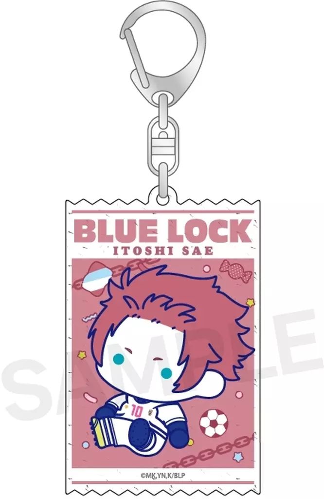 中古】キーホルダー 11.糸師冴 ラメアクリルキーホルダー 「ブルー