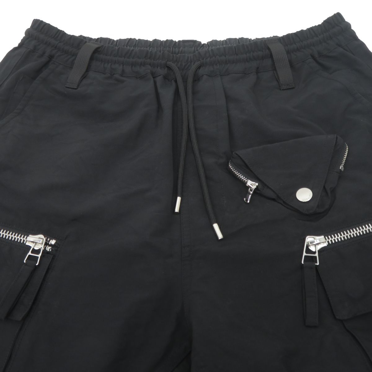 mlvince ナイロンカーゴショーツ　ブラック MLVINCE メルヴィンス NYLON CARGO SHORTS ナイロンカーゴショーツ
