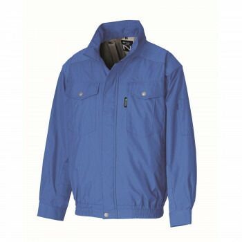 NA-1111 Nクールウェア 長袖 服2L ブルー チタン エリポケ 8211851