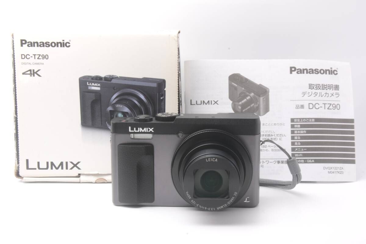 美品 Panasonic LUMIX DC-TZ90 元箱付き LL3877#Z5433 - メルカリ