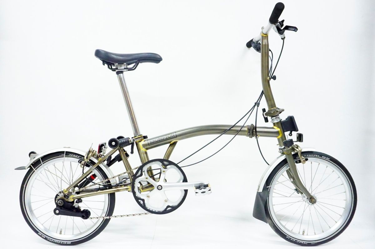 ジャンク BROMPTON ブロンプトン S2L RAW 2016年モデル 16インチ 折り畳み自転車 | バイチャリ名古屋大須店