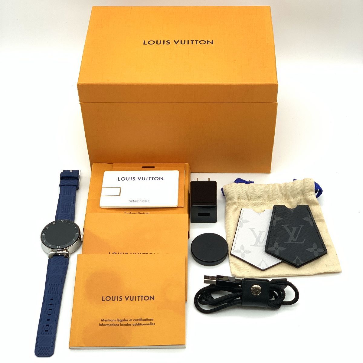 ルイヴィトン LOUISVUITTON タンブールホライゾンV2 ダミエ