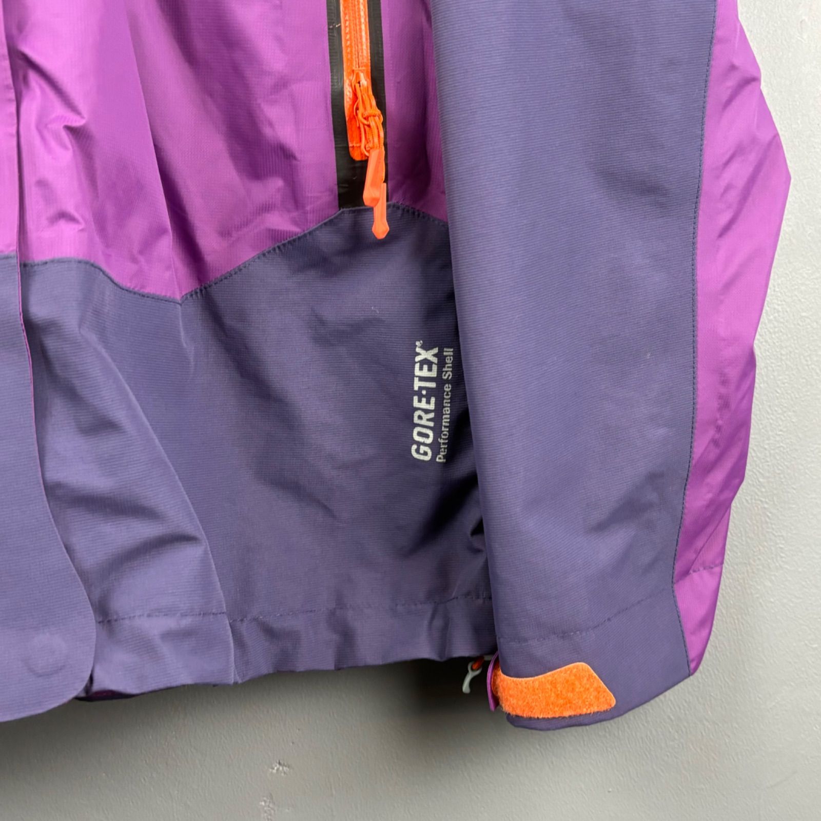 MAMMUT GORE-TEX MAVA Jacket Full Zip 100% Nylon Purple マムート 